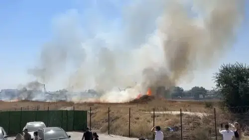 Eskişehir Odunpazarı’nda Otluk Alan Yangını: İtfaiye Büyümeden Söndürdü