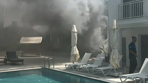 Klimadan Çıkan Alevler Otel Müştemilatını Sardı: İtfaiye Ekipleri Seferber Oldu