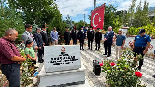 Sivas’ta Şehidimiz Onur Alkan Dualarla Yâd Edildi