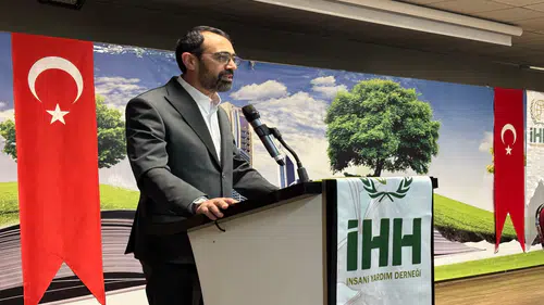 Sivaslı hayırseverlerden Gazze’ye temiz su desteği