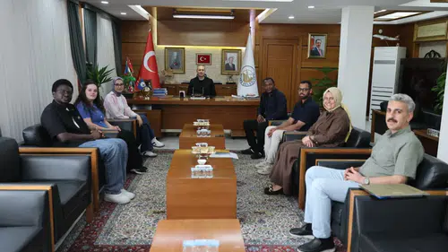 Sivas Belediyesi’nde Stajlarını Tamamlayan Uluslararası Öğrencilere Sertifika