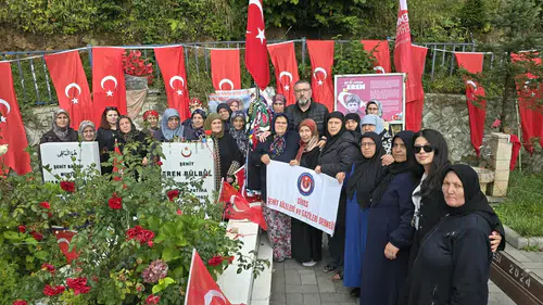 Sivas’tan Eren Bülbül’ün Annesine Vefa Ziyareti