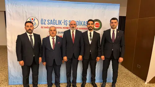 Öz Sağlık-İş Sivas Şubesi'nde İbrahim Eyce Yeniden Başkan Seçildi!