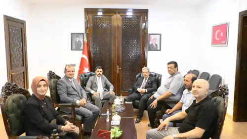 AK Parti Kayseri Milletvekili Bayar Özsoy’dan Gürün Kaymakamı Selami Alper Özkan’a Ziyaret