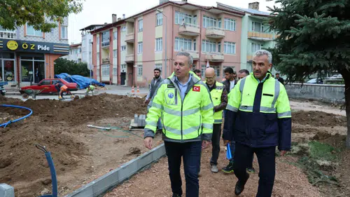 Sivas’ta Muttalip Efendi Parkı Yenileniyor