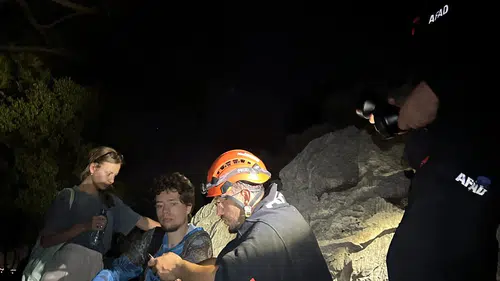 Antalya’da Kaybolan Rus Turistler Termal Dronla Bulundu