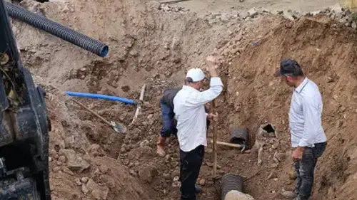 Suşehri’nde İçme Suyu ve Kanalizasyon Hatlarında Çalışmalar Tamamlandı
