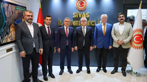 Vali Şimşek ve AK Parti Heyetinden İl Genel Meclisine Ziyaret! Yatırımlar Masada