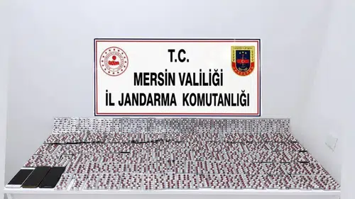 Mersin’de Uyuşturucu Operasyonu: 4 Bin 172 Hap Ele Geçirildi