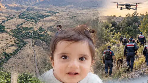 Sivas'ta Kayıp Büşra Bebek İçin Arama Çalışmaları Sürüyor
