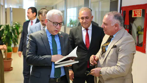 Sivas Valisi Şimşek’ten SGK İl Müdürü Türkoğlu’na Ziyaret