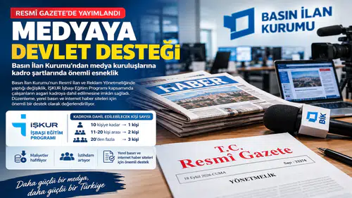 Basına yeni nefes: İŞKUR destekli personel kadroya dahil edildi