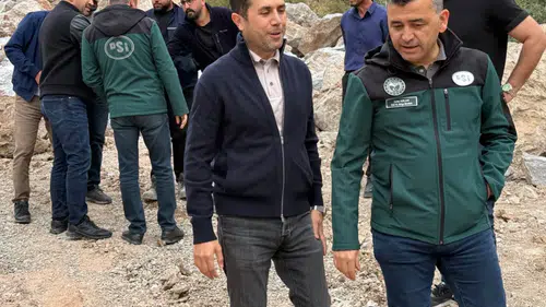 DSİ 19. Bölge Müdürü Zafer Aslan’dan Divriği’de Sulama Projesi İncelemesi