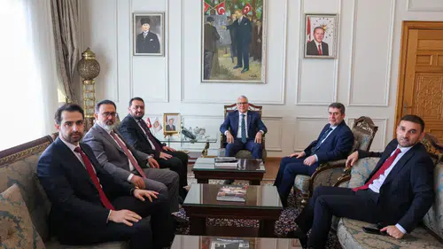 Sivas Valisi Şimşek, Diyanet Müfettişlerini Kabul Etti