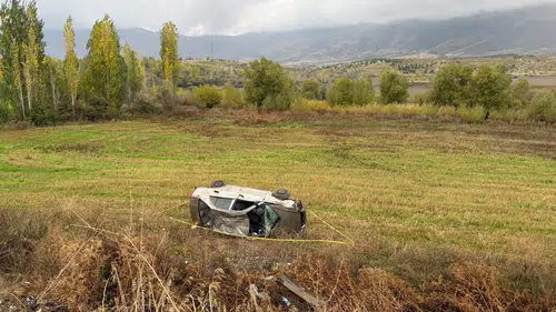 Malatya-Adıyaman Yolunda Korkutan Kaza!