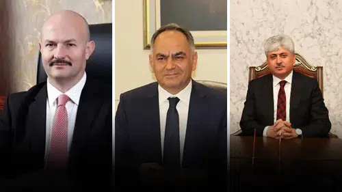 Türkiye’nin Valileri Arasında 3 Sivaslı İsim Görev Yapıyor