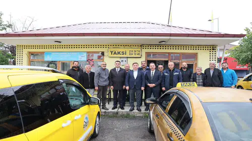 Vali Hamza Aydoğdu, Erzincan'da Taksi Esnafıyla Buluştu