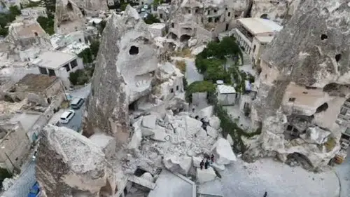 Göreme'de Tarihi Facia: Göçük Altında Kalanlar Var