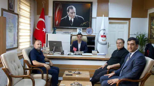 Altınyayla’da Kaymakam Ahmet Baz’a Ziyaret