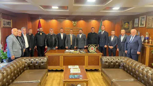 MHP Yenişehir İlçe Başkanı Samet Noyin’den BESOB’a Ziyaret