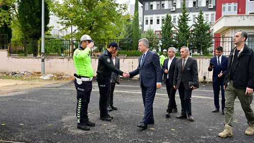 Adıyaman'da Okullarda Güvenlik Alarmı! Emniyet Müdürü Sahaya İndi