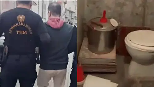 Hücre Tipi Gizlenme Çabası Banyoda Bitti: Firari FETÖ'cü Yakalandı