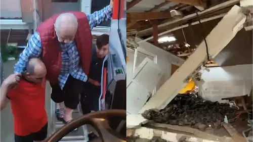Sakarya'da Sel Dehşeti: 80 Yaşındaki Adam Merdivenle Kurtarıldı