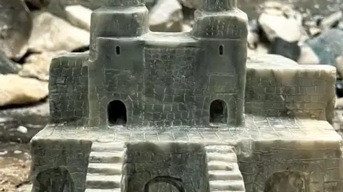 Doğanın Şekillendirdiği Taşlar, Selami Usta'nın Ellerinde Hayat Buluyor