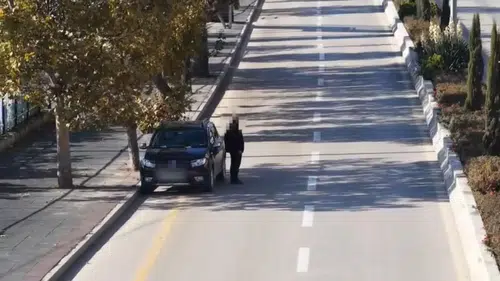 Polisi Görünce Yürüyerek Kaçtı: Dron Yakaladı, Ceza Yağdı