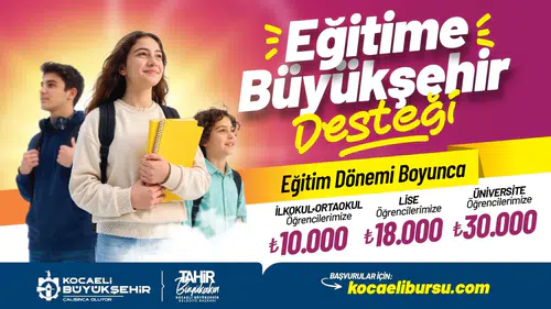 Kocaeli Belediyesi Burs Başvurusu Başladı: 30 Bin TL Verilecek