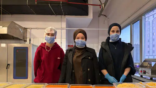 Tecer Yurdu Öğrencileri KOM-ŞUM Projesinde Görev Aldı