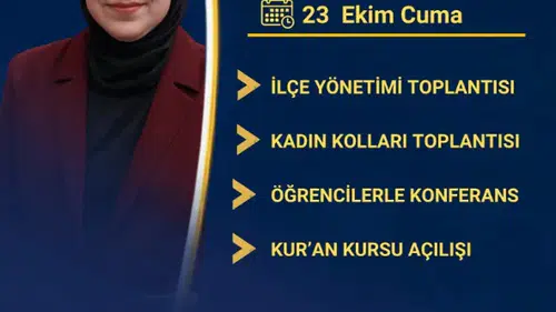 Meclis Çalışmaları Bitti! Rukiye Toy Sivas’a Geliyor!