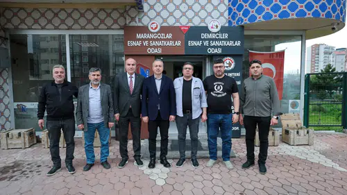 Adem Uzun’dan Oda Başkanlarına “Hayırlı Olsun” Ziyareti