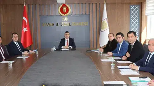 İl Encümeni Toplantısında Gündem Maddeleri Görüşüldü
