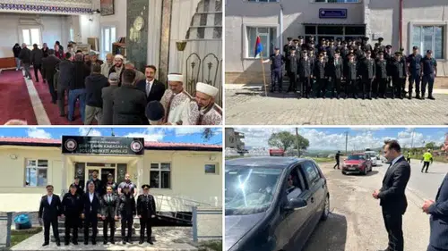 Kaymakam Koca, Bayramda Vatandaşlar ve Görevli Personelle Bir Araya Geldi