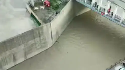 Artvin'de Mucize Kurtuluş: Akıntıya Kapılan Eslem'i Kahramanlar Kurtardı!
