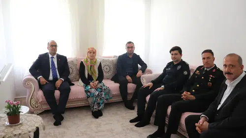 Divriği’de Şehit Aileleri ve Gazilere Bayram Ziyareti