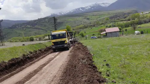 Selpinti Mezrası’nda Yol Düzenleme Çalışmaları Tamamlandı