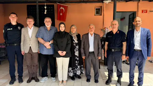 Akıncılar’da Şehit Aileleri Ve Gazilere Bayram Ziyareti!