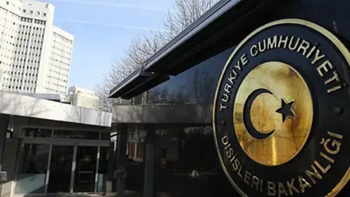 Dışişleri Bakanlığı: "İsrailli bir bakanın Sumud Filosu katılımcılarına sözlü ve fiziki şiddet uygulamasını lanetliyoruz"