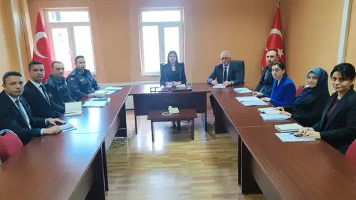 Kangal’da Okul Güvenliği İçin Koordinasyon Toplantısı Yapıldı