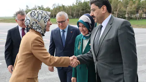 Bakan Mahinur Özdemir Göktaş Sivas’ta