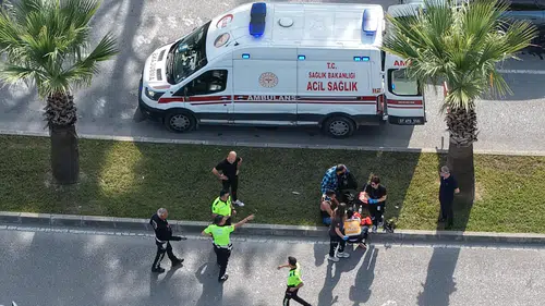 Manavgat'ta korkunç anlar! Motorlar birbirine girdi