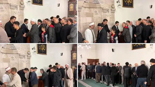 Suşehri’nde Bayram Namazı Sonrası Coşkulu Bayramlaşma Programı