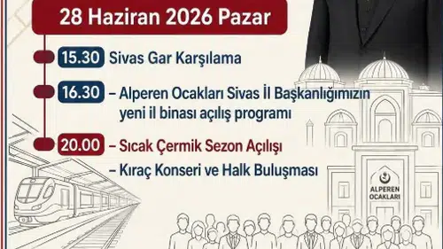 BBP Genel Başkanı Mustafa Destici Bugün Sivas'a Geliyor