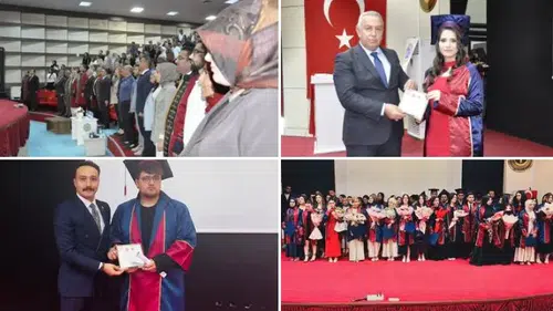 Gemerek MYO’da Mezuniyet Coşkusu