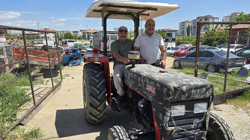 17 Yıl Sonra Gelen Mucize: Çalınan Traktör Akü Sayesinde Bulundu