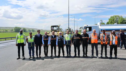 Sivas Kovalı-Kangal Bölünmüş Yol Projesi'nde Sona Doğru