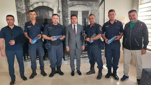 Zara'da Jandarma Teşkilatına Özel Kutlama! O Başkan Harekete Geçti