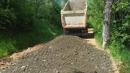 Suşehri’nde Yol Bakım Çalışması Yapıldı